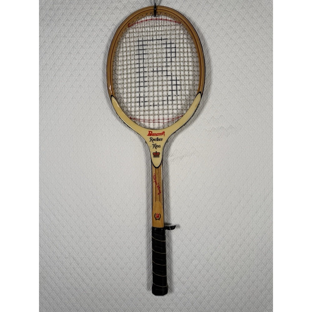 Bjorn Borg Bancroft Racket King Wood Tennis Collectors 4 5/8 Vintage Performance